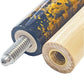 58" Pool Cue Stick,13mm 2-Piece Maple Hardwood Ergonomic Design Billiard Cues Kit,19/20/21oz