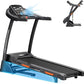 THERUN Incline Treadmill for Running and Walking, 300 lbs Weight Capacity Folding Treadmill with 0-15% Auto Incline, Wide Belt, 3.5HP, App, Heart Rate