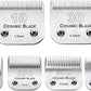 6Pack 10Blades Dog Grooming Replacement Blades Compatible with Andis Pet Clipper/Oster A5/Wahl KM Series Dog Clipper,Ceramic Blade & Stainless Steel Blade (#10+30+5FC+7FC+3FC+4F)