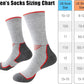 JOYNÉE 5/10 Pairs Mens Lightweight Athletic Crew Socks Cushioned Breathable Long Socks for Sports Running