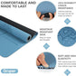 Yoga Mat Non Slip TPE Extra Wide Yoga Mat with Alignment Mark, 72"L x 32"W x 0.32"/0.24"Th (183cm x 81cm x 8mm/6mm), Anti-Tear Exercise Mat with Carrying Strap and Bag, Workout Mats for Yoga, Pilates