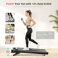 Yesoul Walking Pad Treadmill with 10% Auto Incline, Under Desk Treadmill for Home Walking, Hiking & Running, 300lbs Capacity, Smart App Scenic Routes & Live Classes, Remote & LED Display