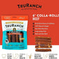 Collagen Rolls - 6" Collagen Rolls for Dogs - Long Lasting Healthy Joint Support Dog Treat - Rawhide Alternative - Skin & Coat Health - Made with Real Beef, 1 Bag, 4 Count