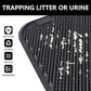 Silicone Cat Litter Mat, Scratch-Resistant Litter Trapping Mat, Waterproof & Non-Slip Litter Box Mat, Highly Effective for Collecting Litter, Easy to Clean for Indoor Use