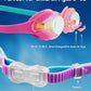 Kids Swim Goggles, Anti-fog and UV Protection with Swim Cap for Age 3-15 Youth Boys Girls Toddler