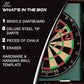 EastPoint Sports Bristle Dartboard and Cabinet Sets- Features Easy Assembly - Complete with All Accessories