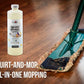DU-MOST Enzymatic Floor Cleaner Concentrate (1 Oz Makes 1 Gal), No, Streak, No Rinsing, Kids & Pets Safe, Hard Surface Floors, Citrus Scent, 16 Fl Oz
