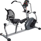 Sunny Health & Fitness Elite Recumbent Cross Trainer & Elliptical Machine with Arm Exercisers for Home Arm/Leg Training, Easy Adjust Seat & Mesh Backrest, Free SunnyFit App Bluetooth Connectivity