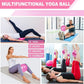 Pilates Ring and Ball Set Bulk, Pilates Equipment with 12 Inch Pilates Circle Rings, Small Yoga Balls, Resistance Bands, Pilate Essential Kit Bulk for Home Workouts Women, Pilates & Yoga Studio