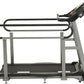 Senior Fitness Treadmill, 400 lb Capacity, Safe Design with Full-Length Rails, Low Step-Up Height, 0.2–4 MPH Motorized Walking Treadmill for Elderly, Recovery & Home Exercise