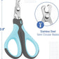 Mr. Pen Cat Nail Trimmer - Sky Blue & Dark Gray, Suitable for Cats & Kittens, Small Dogs