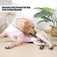 Dogs Onesie Suit for Male/Female Breathable Dog Recovery Tie Dye Pjs Wound After Surgery Wear, Prevent Licking Wounds, E-Collar & Cone Alternatives XL Pink2