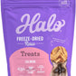 Halo Freeze Dried Raw Cat Treats, 100% Wild Caught Salmon Recipe, Cat Treats Pouch, All-Natural High Protien Treat, 1.6 Oz Pouch