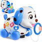 Musical Puppy Toys for 1 Year Old Boy Gift, Crawling and Walking Baby Toy 6-9-12-18 Month, Birthday Gift for 1 Year Old Boy Girl, Bilingual Infant Toys for 7 8 10 Month Olds (Blue)