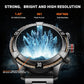 Smart Watch for Men Bluetooth Answer/Make Call, 1.43" AMOLED Display Luxury Smartwatch, Fitness Tracker with 100+ Sport Modes, Heart Rate/Sleep Monitor for iOS Android, 2 Watch Bands (Black)
