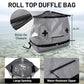 MIER Large Waterproof Duffel Bag Rolltop Dry Backpack Duffle Bags for Kayaking, Rafting, Boating, Swimming, Camping, Travel, Gym, Beach, 60L/80L