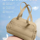 Gym Bag for Women, Travel Duffle Bags with Wet Pocket, Lightweight Carry on Bag Overnight Weekender Duffel Bag, Water Resistant (Camel)
