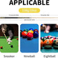 LOTKEY Pool Cue Set of 4-58 Inch 18~21 oz Canadian Maple Professional Billiard Cue Sticks, Pool Cue Stick with Extra 2 Pool Chalks, Pool Sticks for Adults, Durable, for Billiard Players