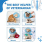 Supet Dog Cone Collar Adjustable After Surgery, Comfortable Pet Recovery Collar & Cone for Large Medium Small Dogs, Elizabethan Dog Neck Collar Plastic Practical