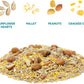 Audubon Park Waste Free Wild Bird Seed –12 lb. No Mess Blend with Sunflower Hearts & Peanut Pieces – Bird Food for Outside Feeders