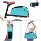 MOSISO Bike Rack Bag, Waterproof Bicycle Trunk Pannier Rear Seat Pouch Cycling Bike Carrier Backseat Storage Luggage Saddle Shoulder Bag