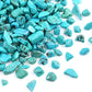WAYBER 1 Lb/460g Green Turquoise Decorative Stones Irregular Aquarium Pebbles Crystal Rocks Quartz Gravels for Fish Turtle Tank/Succulent Plants/Air Plants Decoration (Fill 1 Cup)