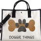 FOTAP Dog Owner Shopping Tote - Dog Park Bag and Doggie Gift