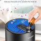Air Purifiers for Bedroom Home, MOOKA HEPA Air Purifier for Home Pets with Fragrance Sponge for Smoke Dust Pollen Dander Odor, Small Air Purifier with Sleep Mode Night Light Timer, KJ067L, Black