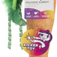 SmartyKat Kolossal Karrot Crinkle Kicker Catnip Cat Toy - Orange, Jumbo