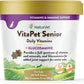 NaturVet VitaPet Senior Daily Vitamins for Cats Plus Glucosamine, Specifically Formulated to Provide Essential Minerals, 90 g, 60 Count