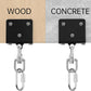 Heavy Bag Hanger for Heavy Bag Beam Mount 360° Rotation Boxing Bag Ceiling Mount I-Beam Punching Bag Hanger Beam Mount Hooks Fit Hanging Punching Bags and Swings (700 LB Capacity)