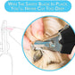 Candure Dog Nail Clippers and Trimmer with Safety Guard to Avoid Over-Cutting Toe Nails Professional Grooming Pet Nail Clipper with Nail File for Small Medium-Large Breeds