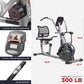 Sunny Health & Fitness Elite Recumbent Cross Trainer & Elliptical Machine with Arm Exercisers for Home Arm/Leg Training, Easy Adjust Seat & Mesh Backrest, Free SunnyFit App Bluetooth Connectivity