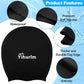 Extra Large Swim Cap,Swimming Caps for Women Men,Swim caps for Women,Waterproof Silicone Swim Cap,Keep Hair Dry,Swim Cap for Braids and Dreadlocks Women,Swim Cap for Long Thick Curly Hair