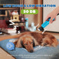 Pet Grooming Clippers 200W LuzRise (118'' Power Cord Plug-in, Stepless Speed Control, Low Noise< 50db, Heavy-Duty Commercial Grade, with Extra Blade & 2 Guide Combs of 4 Sizes, for Dog, Cat and More)