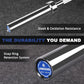 LIONSCOOL Premium 4ft/4.9ft/6ft Barbell for Strength Training and Olympic Weightlifting, 2 Inch Bar for Squats, Curls, Deadlifts, Presses, Hip Thrusts, 350lbs/500lbs/700lbs Weight Capacity
