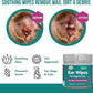 Benefit Pet Products Dog Ear Wipes - Ear Cleaner for Dogs to Prevent Infections, Itching & Odor - Aloe & Eucalyptus, Grooming Wipes - 100 Count