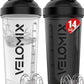 '-2 Pack- 14 oz Protein Shaker Bottles for Protein Mixes - 2x Wire Whisk | Leak Proof Shaker Cups for Protein Shakes and Pre Workout | Protein Shaker Bottle Pack | Protein Mixer Cup