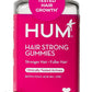HUM Hair Strong - Daily Gummies with Biotin to Improve Hair Growth - Fo Ti, Folic Acid, Zinc, Vitamin B12 & PABA to Support Healthy Hair, Skin and Nails for Women and Men (60-Count)