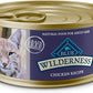 Blue Buffalo Wilderness High-Protein, Grain-Free Natural Wet Food for Adult Cats, Chicken Paté, 3-oz, 24-pack