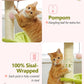 Flower Cat Tree, 28" Cat Tower with Cozy Flower Perch, Large Hammock for Indoor Small Cats, Cute Cat Tree with Sisal Scratching Post and Fur Toy Ball for Kittens, Pink