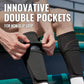 Northdeer Soccer Shin Guards for Kids Adults. Sleeves with Optimized Insert Pocket - Protective Soccer for Boys Girls Men