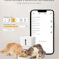 Automatic Cat Feeder with Camera, 7L Timed Dog Feeders, Adjustable Camera, 1080P HD Night Vision, Automatic Dog Feeder, 5G WiFi Cat Food Dispenser with 2-Way Audio, Low Food & Motion Alerts