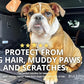 Bulldogology SUV Cargo Liner for Dogs 55"x82" Heavy Duty Pet Trunk Cargo Cover Area - Trunk Cover Car Protector for Dogs Waterproof Nonslip Mat - Dog Cargo Liner SUVs Vans Cars (Large, Black)