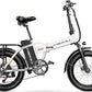 DriftGod Folding Electric Bike for Adults – 1000W Motor, 20"x3" Fat Tire, 48V Removable Battery, All-Terrain E-Bike with 7-Speed, Front Suspension – Powerful Foldable Ebike for Commuter