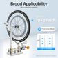 Bicycle Wheel Truing Stand, Professional Bike Repair Truing Bearing Stand with 3 Gauges Removable Bicycle Wheel Maintenance Tool Kit for 10" - 29" Wheels Rim Truing MTB Road