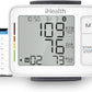 iHealth Push Wrist Blood Pressure Monitor, Digital Bluetooth Blood Pressure Machine with Large Display and Portable Carrying Case for at Home and Travel Use