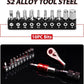 Bike Repair Tool Kit with 10 Magnetic Bits - Alloy Multitool for Bicycle, MTB, Road Cycling - Portable Multifunction Tool Set in One Safety Kit