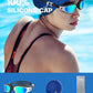 ZIONOR G1 Lite Swim Goggles with Swim Cap Comfortable Anti-fog Swimming Goggles Cap Set for Adult Men Women