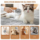 Cat Steam Brush,Cat Brushes for Indoor Cats, 4 In 1Spritz Spray Defur Comb, Cloud Care Shedding Control, Pet Grooming Brush for Long Short Hair Cats Dogs, Massage Clean Design Pet Steam Brushes